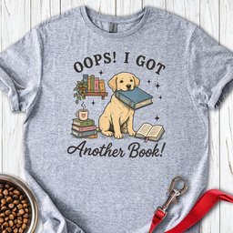 Labrador Book Lover T Shirt Gift For Dog Lover