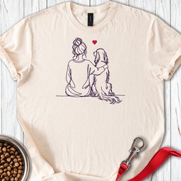 Irish Setter Hug T Shirt Gift For Dog Lover