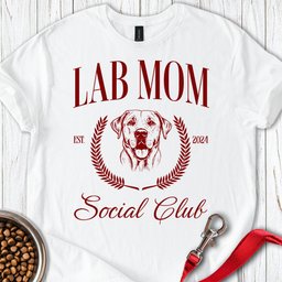 Lab Mom Social Club T Shirt Gift For Mom