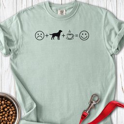 Labrador And Coffee Premium Tee Gift For Dog Lover