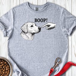 Labrador Boop T Shirt Gift For Dog Lover
