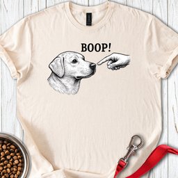 Labrador Boop T Shirt Gift For Dog Lover