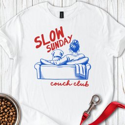 Labrador Couch Club T Shirt Gift For Dog Lover