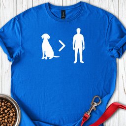 Labs Over People T Shirt Gift For Dog Lover