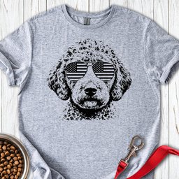 Lagotto USA T Shirt Gift For Dog Lover