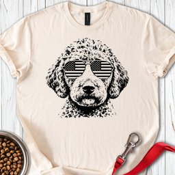 Lagotto USA T Shirt Gift For Dog Lover