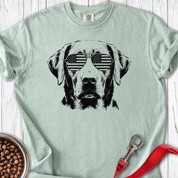 Labrador USA Premium Tee Gift For Dog Lover