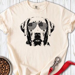 Labrador USA Premium Tee Gift For Dog Lover