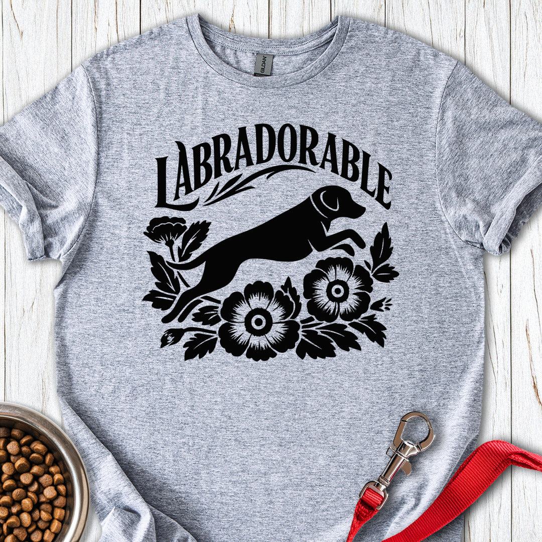 Labradorable T Shirt Gift For Dog Lover