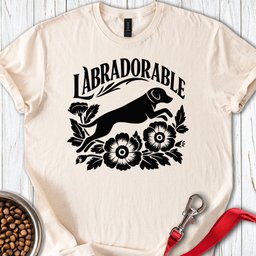Labradorable T Shirt Gift For Dog Lover