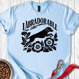 Labradorable T Shirt Gift For Dog Lover