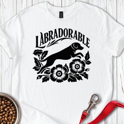 Labradorable T Shirt Gift For Dog Lover