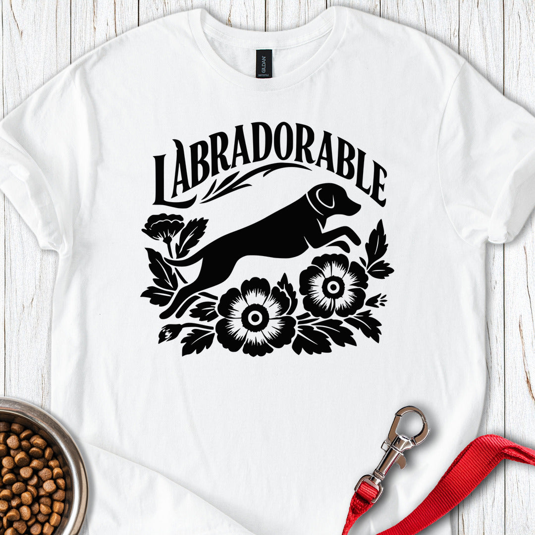 Labradorable T Shirt Gift For Dog Lover