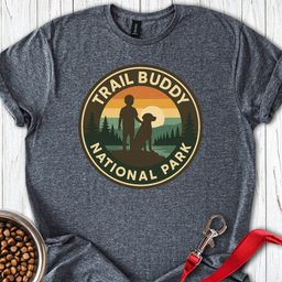Labrador Hiking National Park T Shirt Gift For Dog Lover