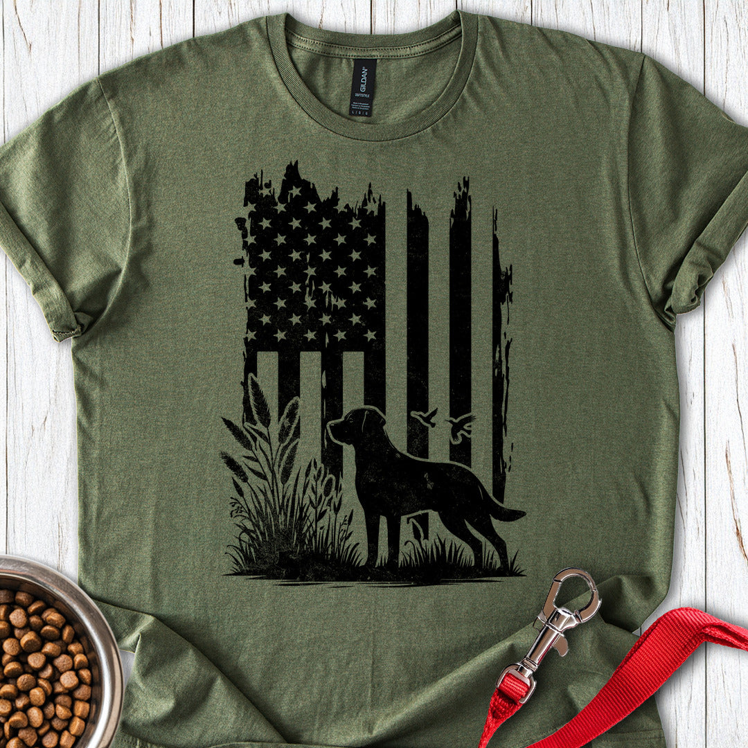 Labrador Hunting T Shirt Gift For Dog Lover