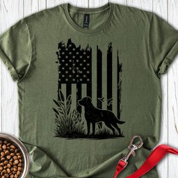 Labrador Hunting T Shirt Gift For Dog Lover