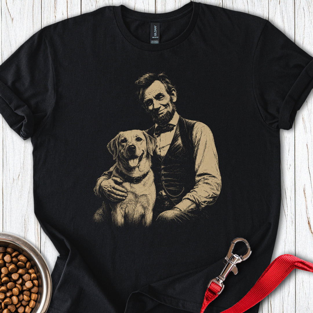 Labrador Lincoln T Shirt Gift For Dog Lover