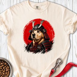 Labrador Samurai Premium Tee Gift For Dog Lover