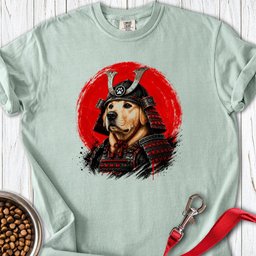 Labrador Samurai Premium Tee Gift For Dog Lover