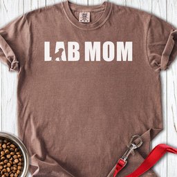 Labrador Mom Premium Tee Gift For Mom