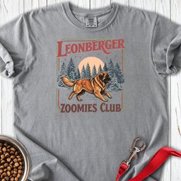 Leonberger Zoomies Club Premium Tee Gift For Dog Lover