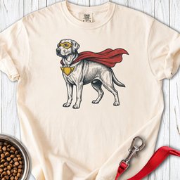 Labrador Superhero Premium Tee Gift For Dog Lover