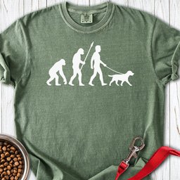 Labrador Evolution Of Men Premium Tee Gift For Dog Lover