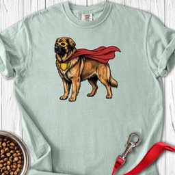 Leonberger Superhero Premium Tee Gift For Dog Lover