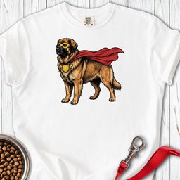 Leonberger Superhero Premium Tee Gift For Dog Lover
