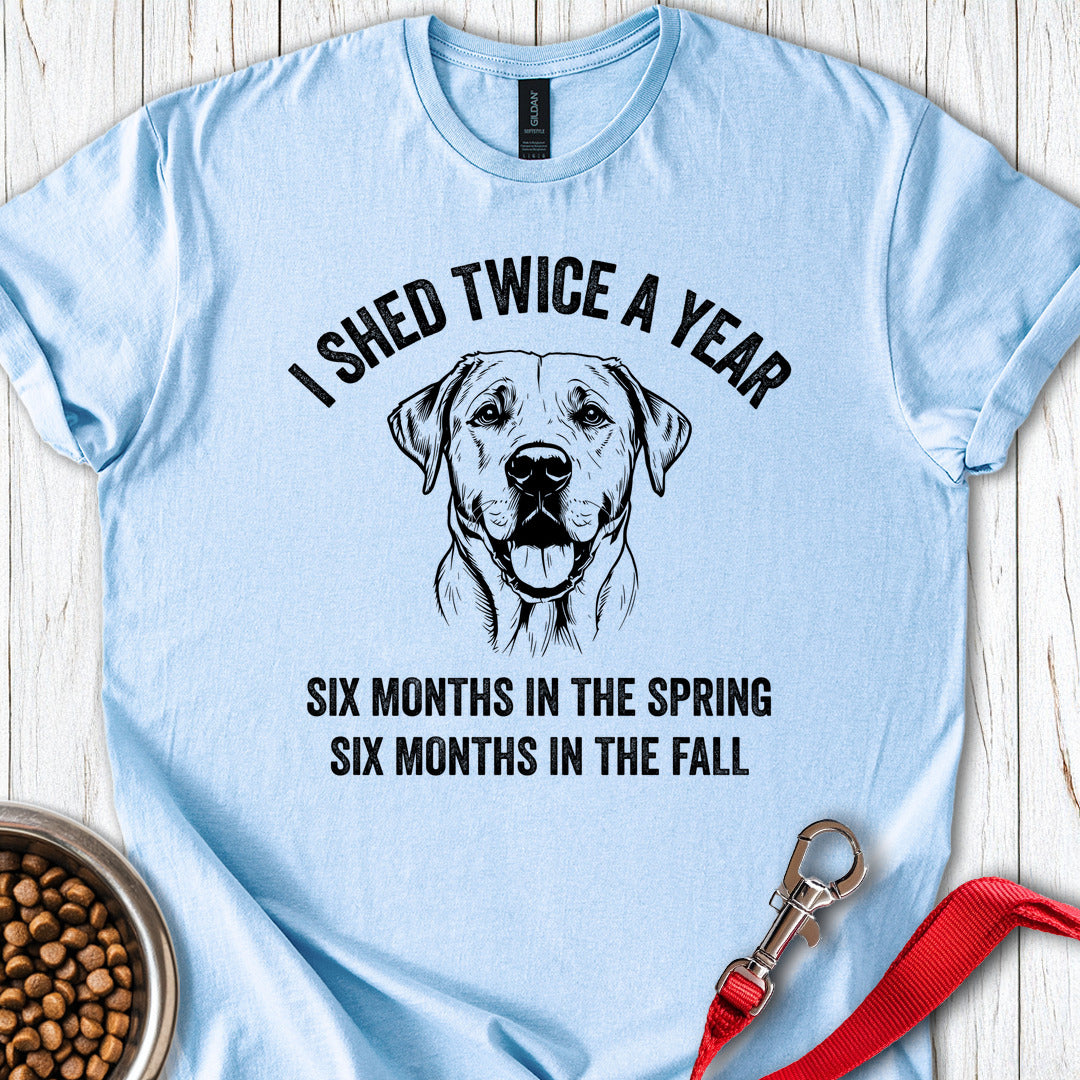 Labrador Shed Funny T Shirt Gift For Dog Lover