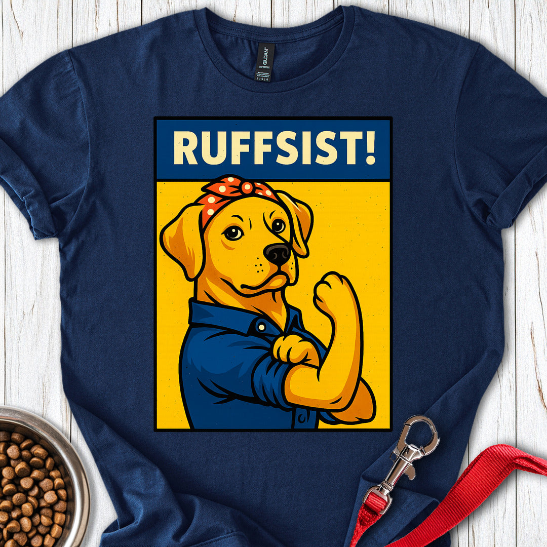 Labrador Rosie The Riverter T Shirt Gift For Dog Lover