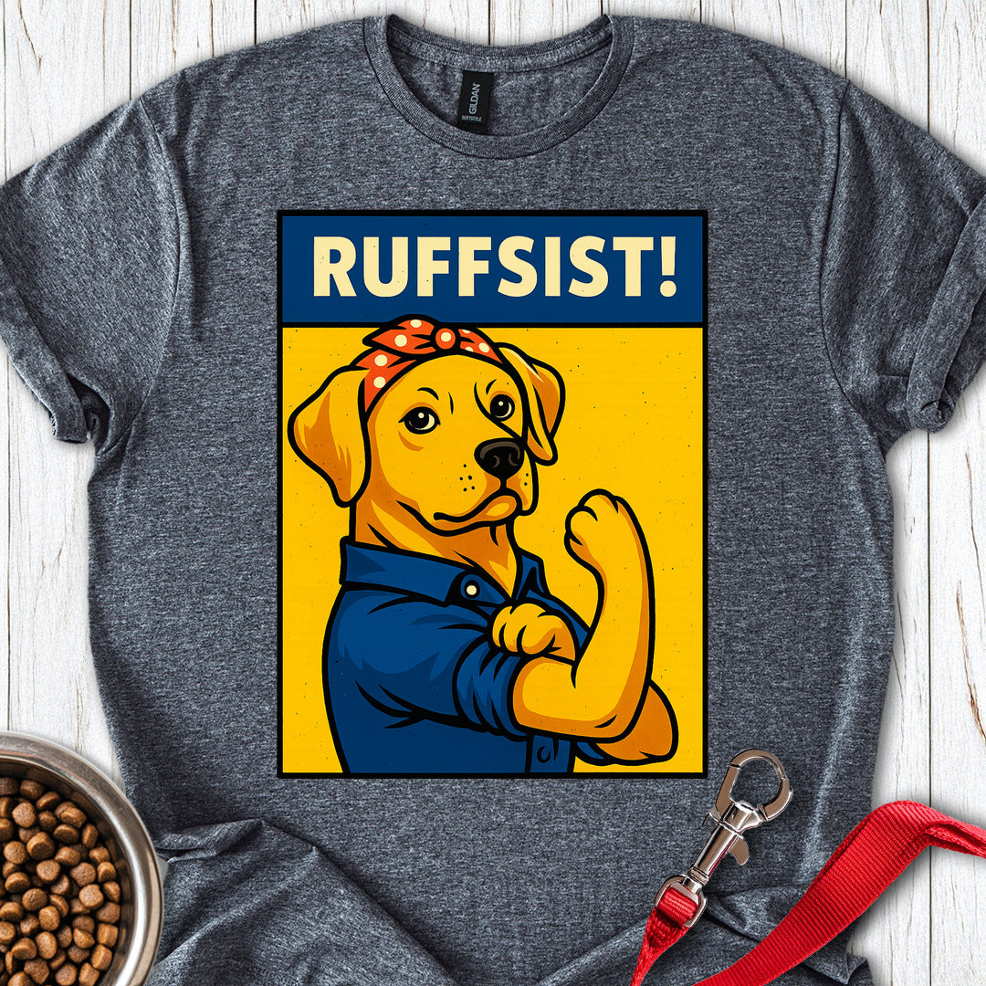 Labrador Rosie The Riverter T Shirt Gift For Dog Lover