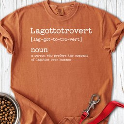 Lagotto Lagottotrovert Premium Tee Gift For Dog Lover