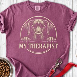 Labrador Therapist Premium Tee Gift For Dog Lover