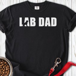 Labrador Dad Premium Tee Gift For Dad