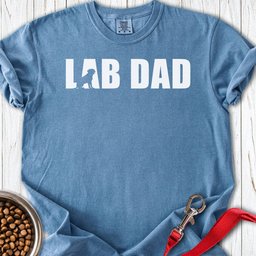 Labrador Dad Premium Tee Gift For Dad