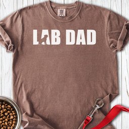Labrador Dad Premium Tee Gift For Dad
