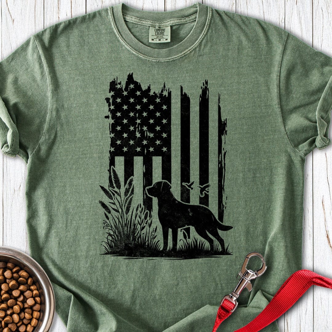 Labrador Hunting Premium Tee Gift For Dog Lover