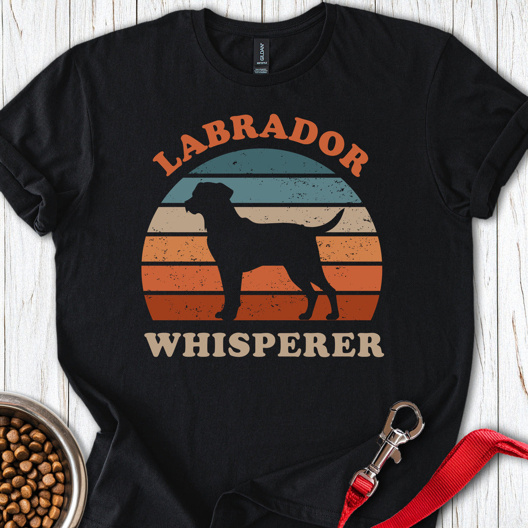 Labrador Whisperer T Shirt Gift For Dog Lover