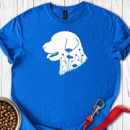 Lagotto Flowers T Shirt Gift For Dog Lover