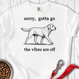 Labrador Vibes Premium Tee Gift For Dog Lover