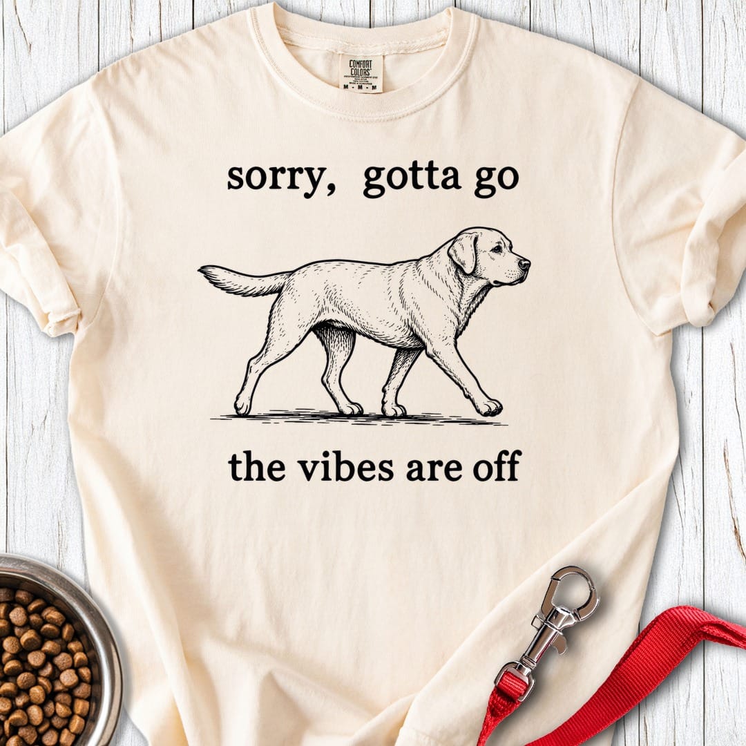 Labrador Vibes Premium Tee Gift For Dog Lover