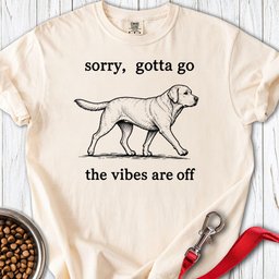 Labrador Vibes Premium Tee Gift For Dog Lover