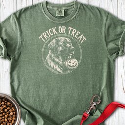 Leonberger Trick Or Treat Premium Tee Gift For Dog Lover