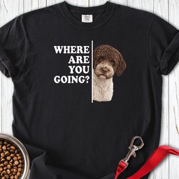 Lagotto Alert Premium Tee Gift For Dog Lover