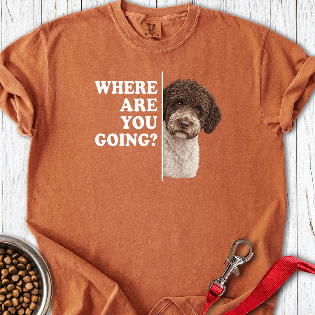 Lagotto Alert Premium Tee Gift For Dog Lover