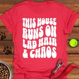 Labrador Hair Funny T Shirt Gift For Dog Lover