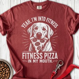 Labrador Food Lover Premium Tee Gift For Dog Lover