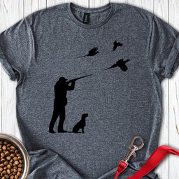 Labrador Pheasant Hunting T Shirt Gift For Dog Lover