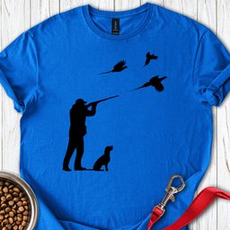 Labrador Pheasant Hunting T Shirt Gift For Dog Lover